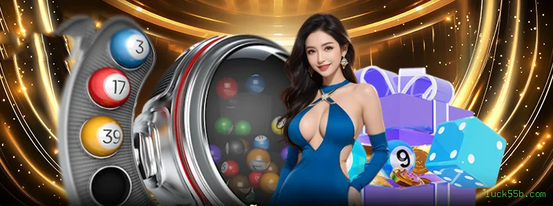 Imagem promocional do cassino online da luck55b.com mostrando jogos ao vivo